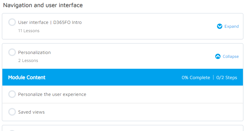 D365FO Personalize the user interface