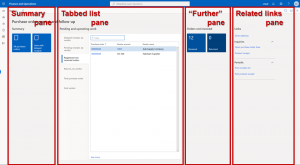 D365FO Workspace pane names